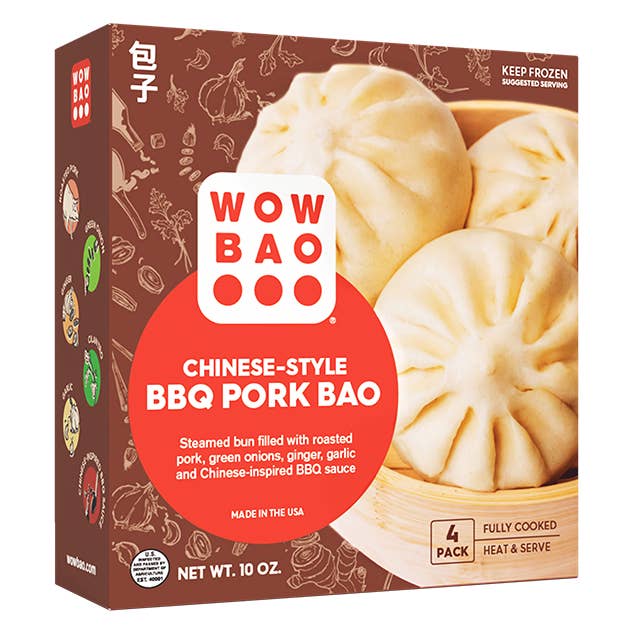 Wow Bao - Wholesale Food/Beverage Label - Wow Bao Chinese-Style BBQ Pork Bao1