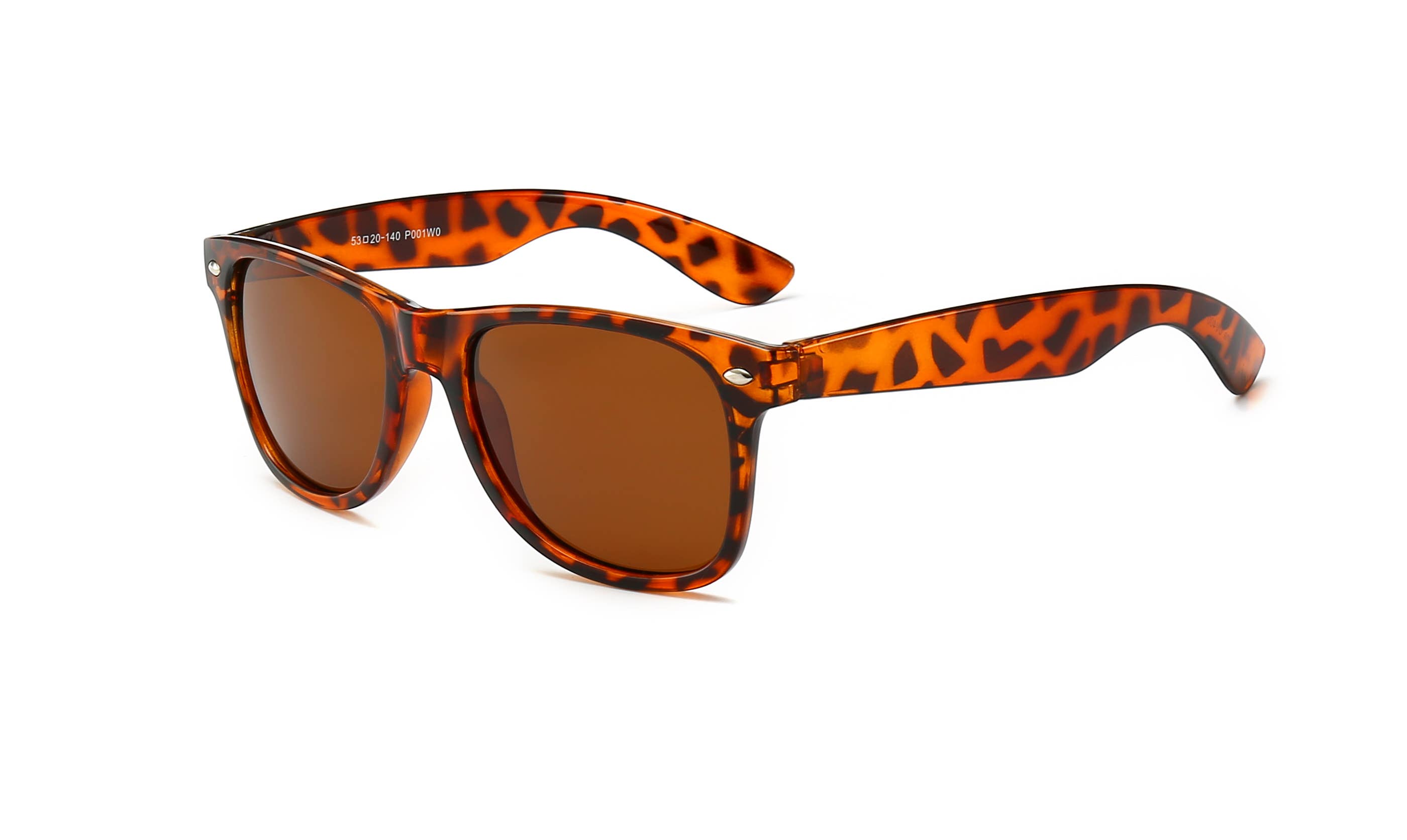 Trio Trading - Wholesale Zonnebril - Uniseks - Gepolariseerde vierkante zonnebrillen voor unisex, assortiment van 12 stuks6