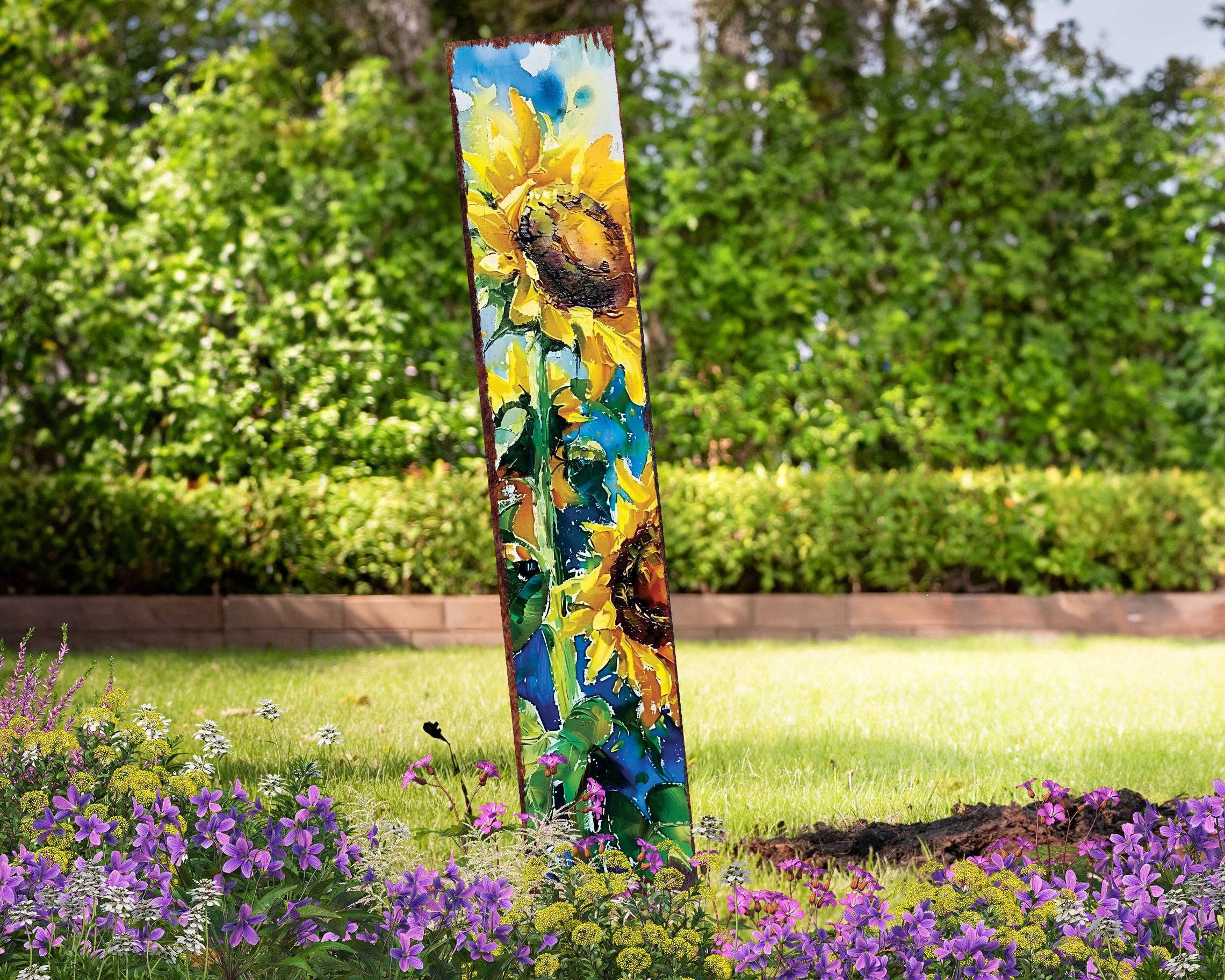 TX USA Corporation - Wholesale Garden/Lawn Stake - Summer Sunflower Garden Stake | Cheerful Farmhouse Outdoor Decor1