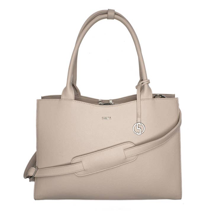 Socha - Wholesale Laptop Bag - Women's - Women's laptop bag/business bag - straight vanilla 15 inch1