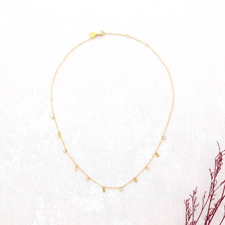 Collier Pendentifs Acier pour la vente par Sonata