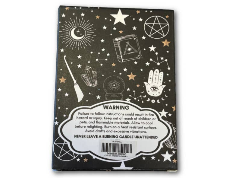 Crystal Magick Wholesale Ltd - Wholesale Votive Candle - Black Spell Candle1