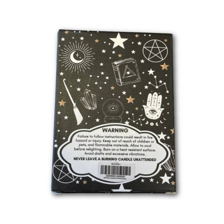 Crystal Magick Wholesale Ltd - Wholesale Votive Candle - Black Spell Candle1