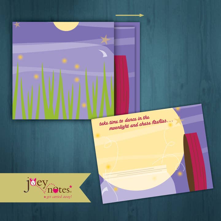 Catching Fireflies - Moonlight Chase - 6 Cards for $2.50 ea for wholesale by joey notes