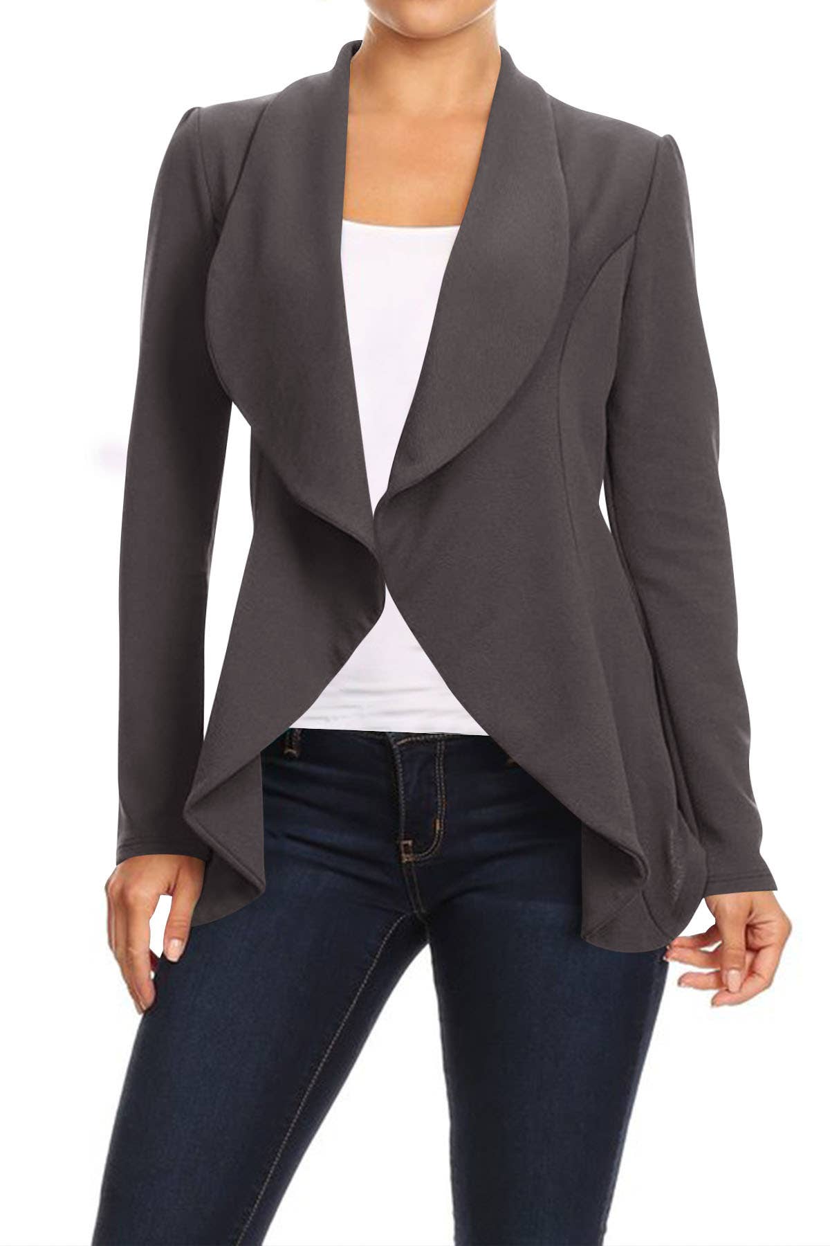 MOA COLLECTION - Wholesale Blazer - Women's - Women's Casual Office Work Basic Blazer Jacket S-3XL12