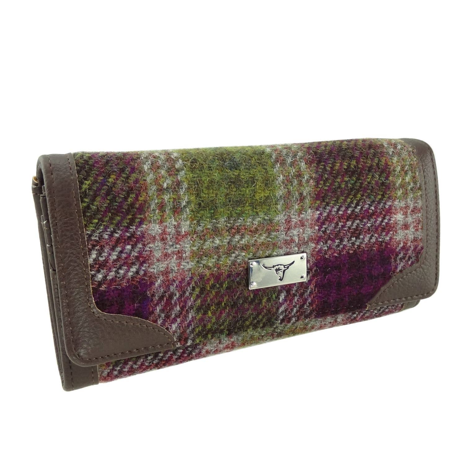 Glen Appin Of Scotland - Wholesale Wallet - Women's - Harris Tweed 'Bute' Long Purse3