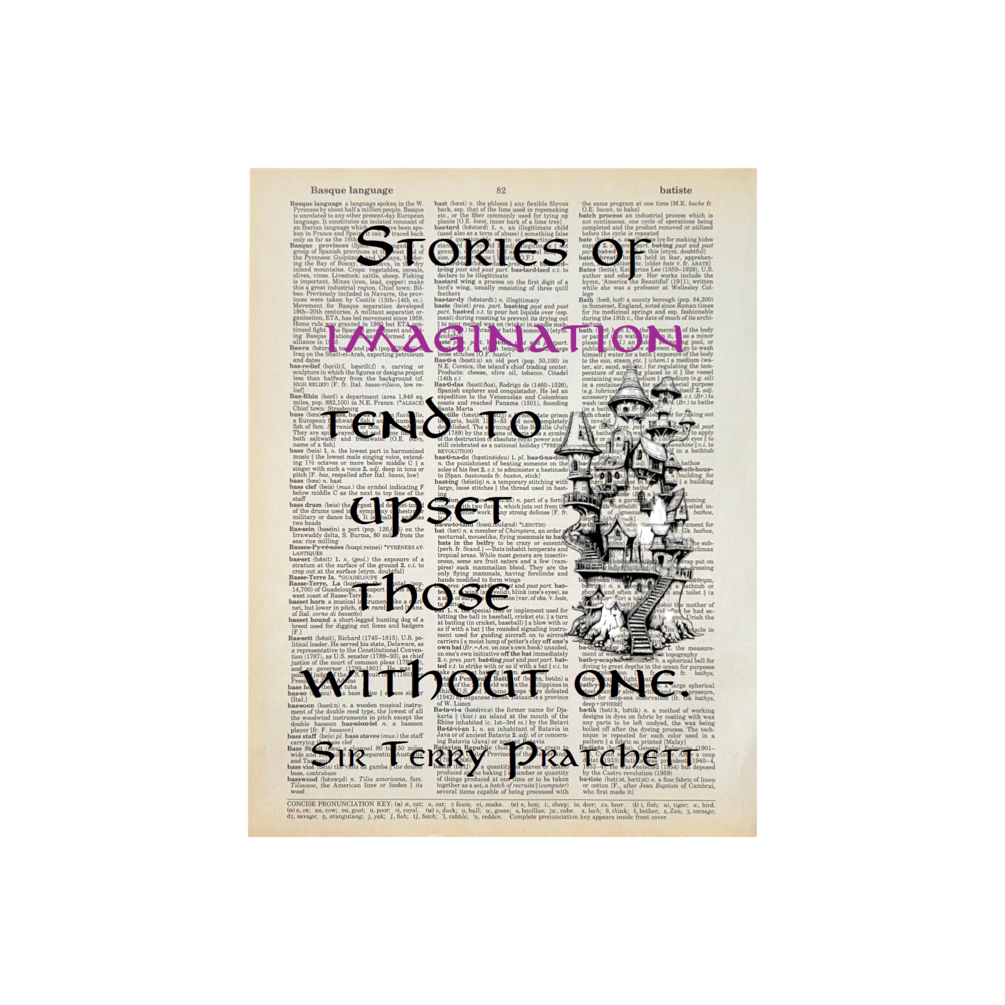 Bookish Birds - Wholesale Art Print - Stories of imagination | Dictionary Print | Vintage Book Art0