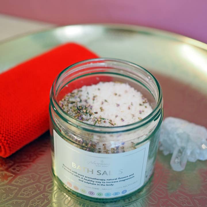 Zephorium Soul Tonic - Venta al por mayor Sales de baño - Sales de baño de aromaterapia sensual con aceite de ylang ylang