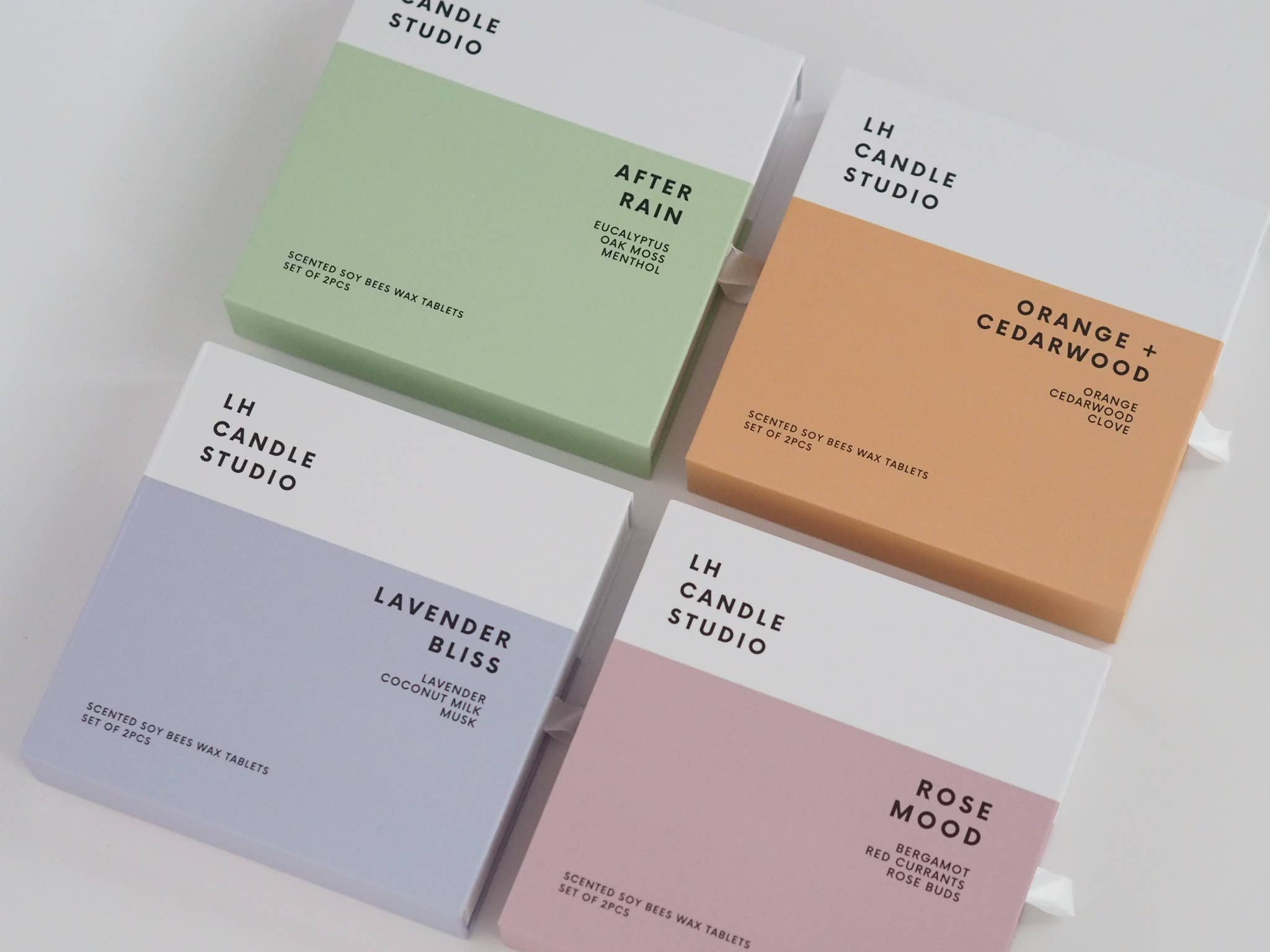 LH CANDLE STUDIO - Venta al por mayor Ceras perfumadas - Ambientador de barra de cera para armarios - Rose mood3