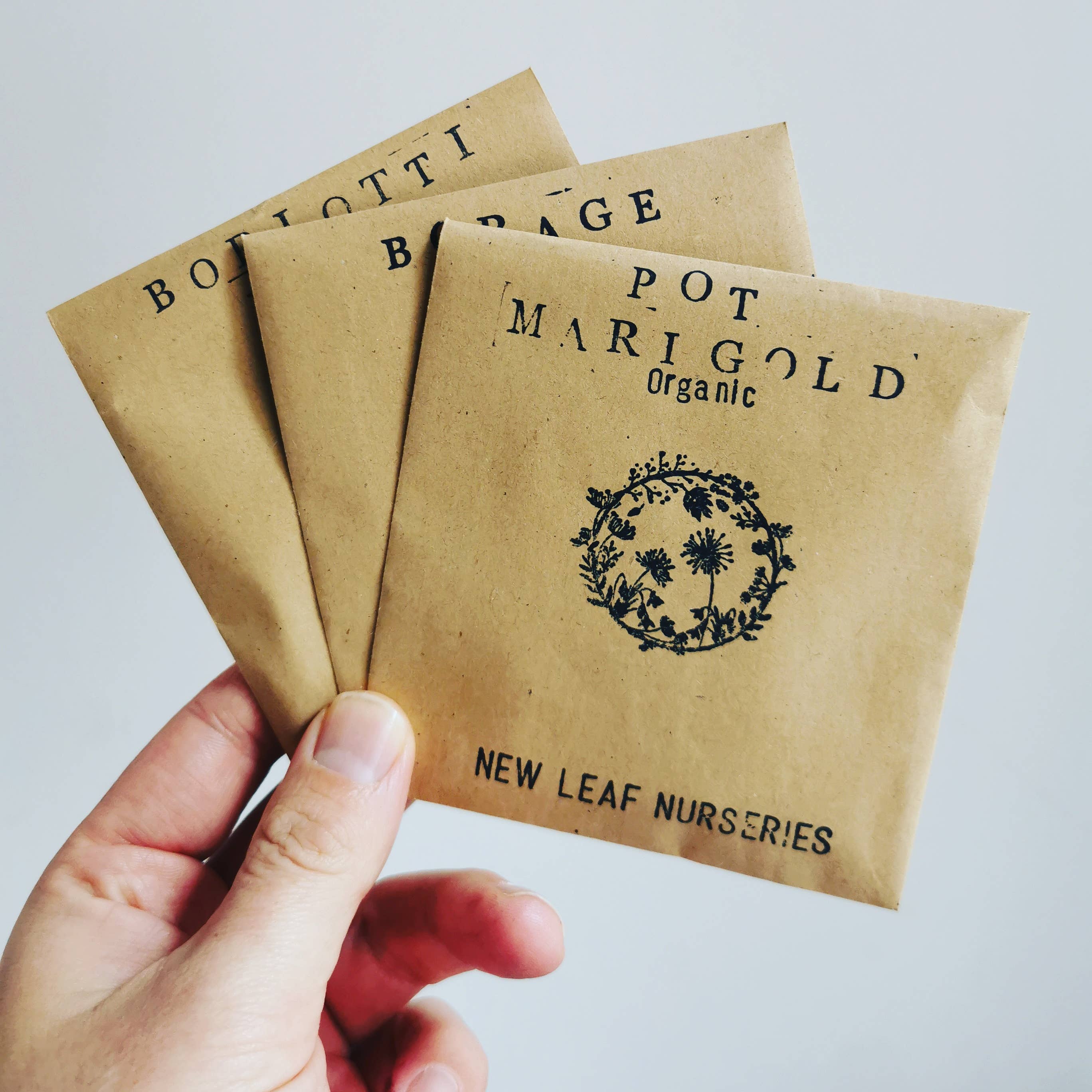 New Leaf Nurseries – wholesale Plant seeds – Spring into March Veg/Herb Seed Bundle 100 Packets of Seeds1