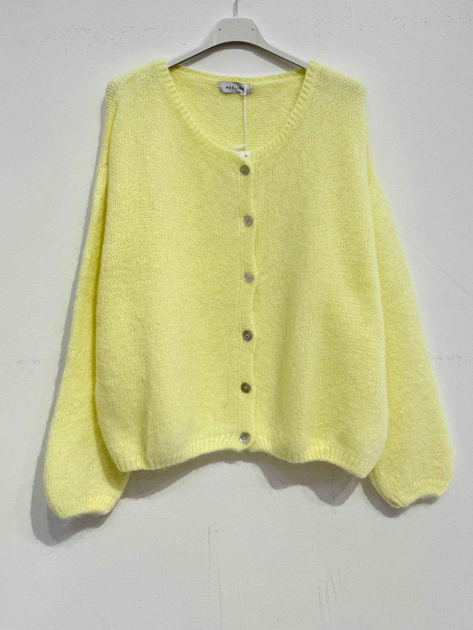 NOELINE - Wholesale Cardigan - Women's - Kid mohair and wool vest 75355