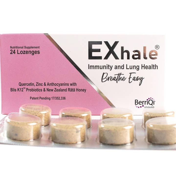 Pastilles ExHale® avec BLIS K12™, de Zestt Wellness® pour la vente par Zestt Wellness