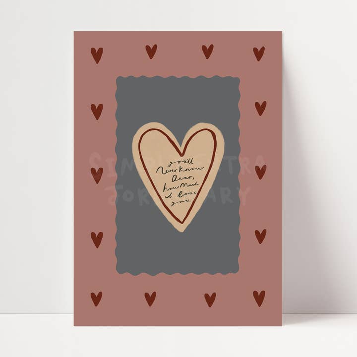 You'll Never Know | Nursery Print | UNFRAMED for wholesale by SimplyExtraJordanary