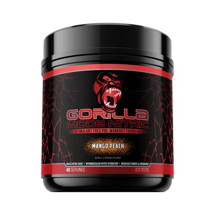 Campus Protein - Wholesale Oral Supplement/Vitamin - Gorilla Mind Gorilla Mode Nitric Stim-Free Pre-Workout11