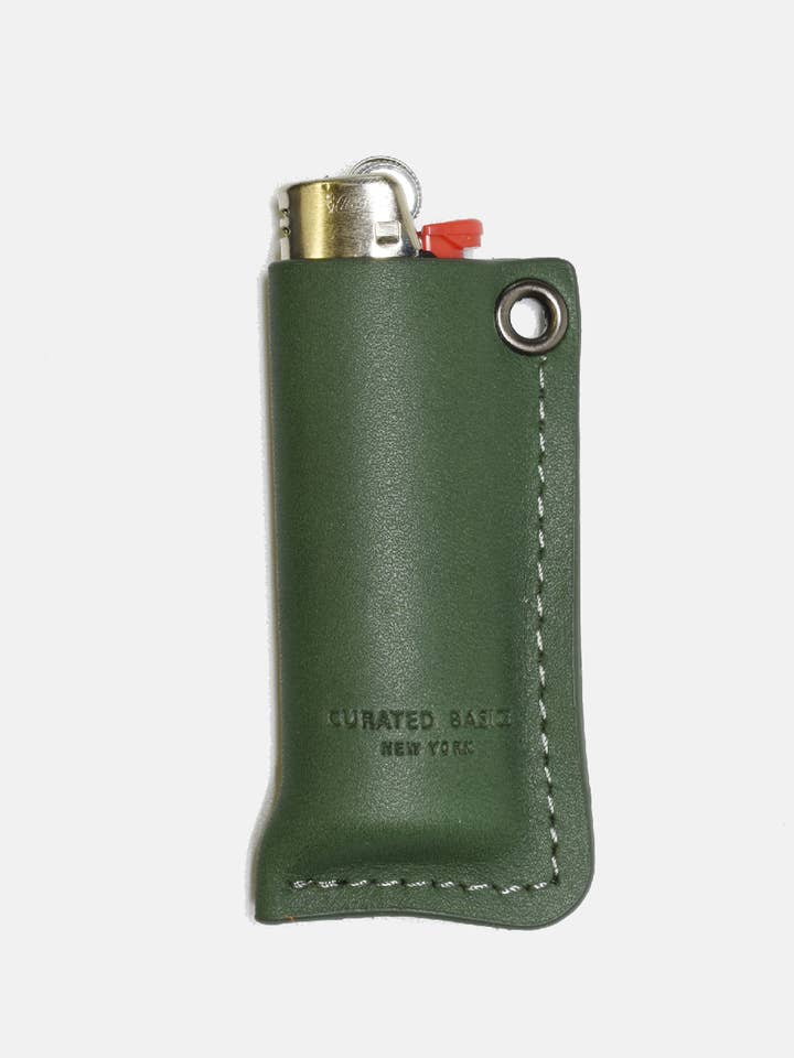 BIC Lighter Leather Case for wholesale by Curated Basics