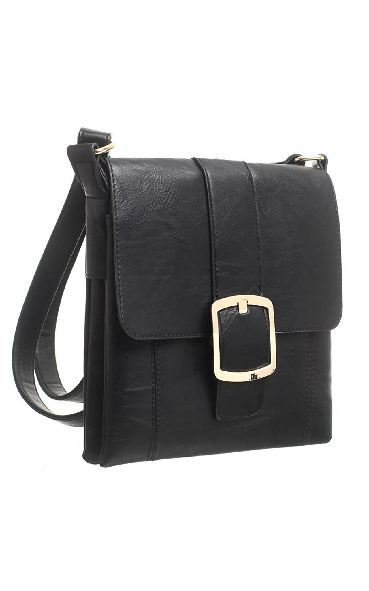 Bessie London – Engroshandel Crossbodytaske - Dame – Classic crossbody-taske med klap og spænde0