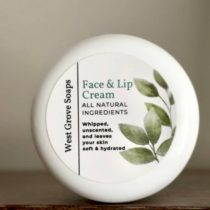West Grove Soaps - Wholesale Facial Moisturizer - Face & Lip Cream - All Natural, Gentle, Hydrating3