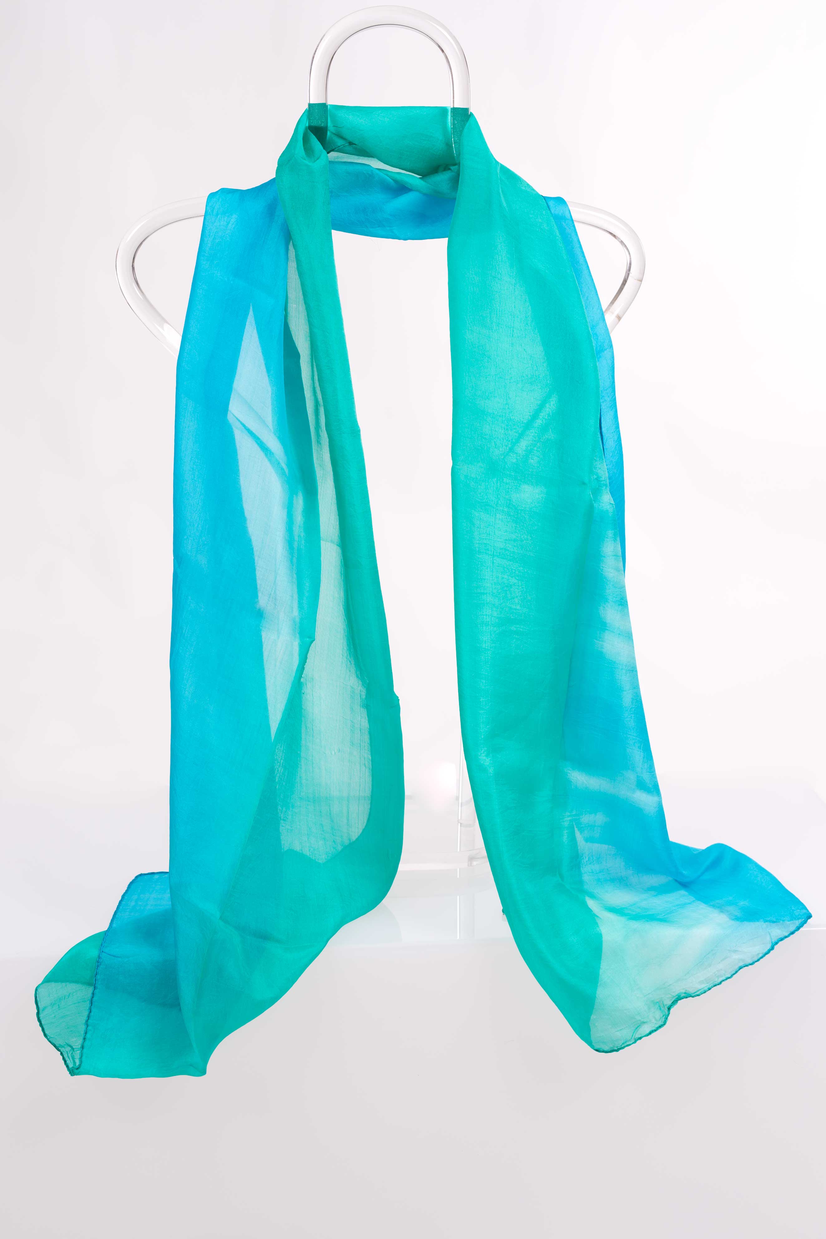 MR Complements - Wholesale Scarf - Women's - Two-tone natural silk scarf13