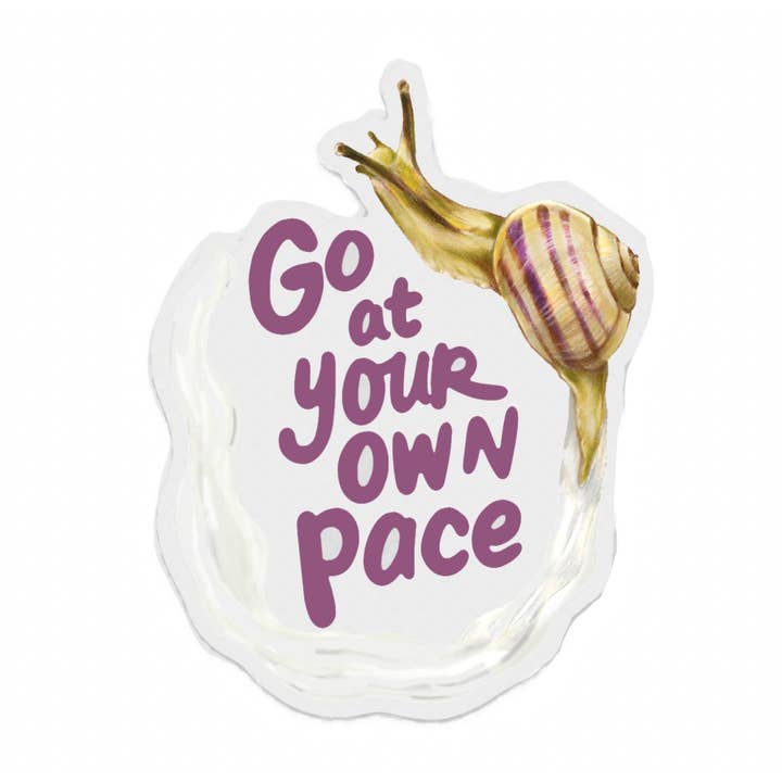 Slak sticker voor wholesale door Amanda Surveski Wildlife Art