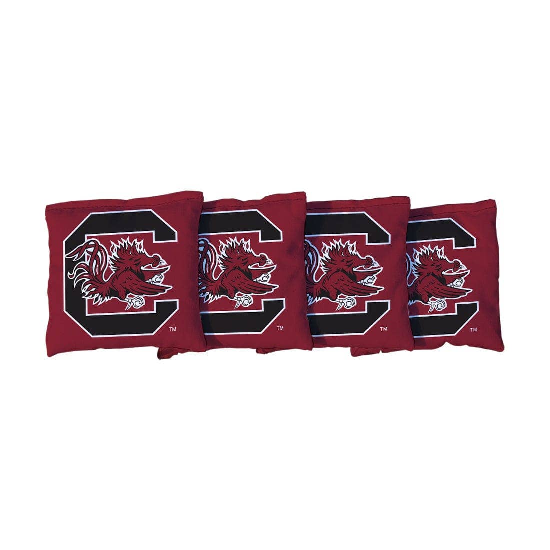 Skip's Garage - Wholesale Cornhole - South Carolina USC Gamecocks Red Cornhole Bags0