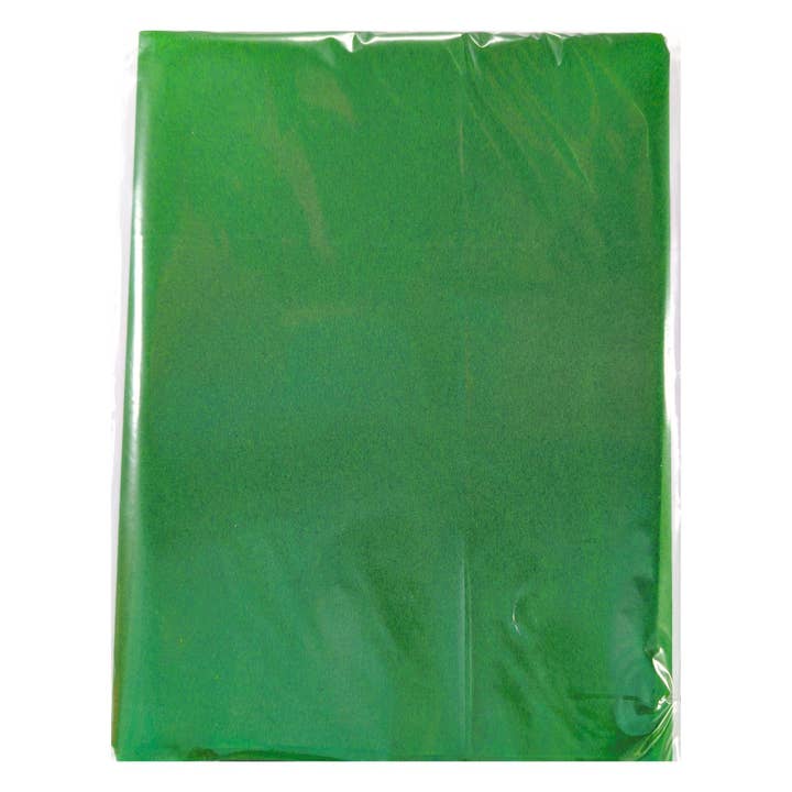 Carnival Papers – Lenço de papel por atacado – Papel de Seda Verde Escuro - 10 Folhas | Embalagem Ecológica