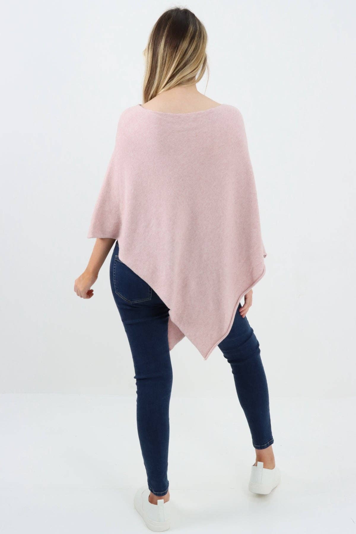 Miss Bold – wholesale Poncho – Women's – Italian Knitted Lagenlook Star Poncho34