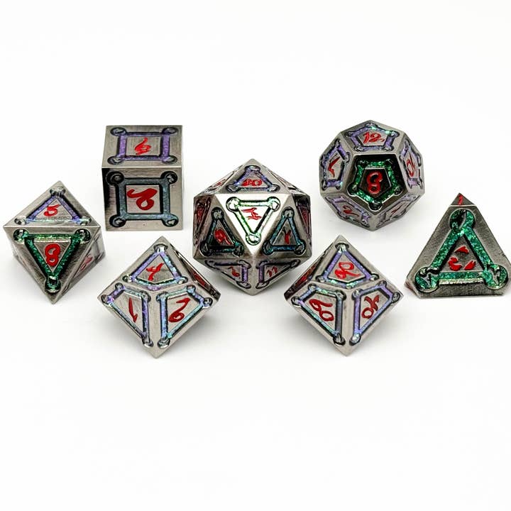 Norse Foundry - Wholesale Dice - Spell Circle Mystery Dice Set35