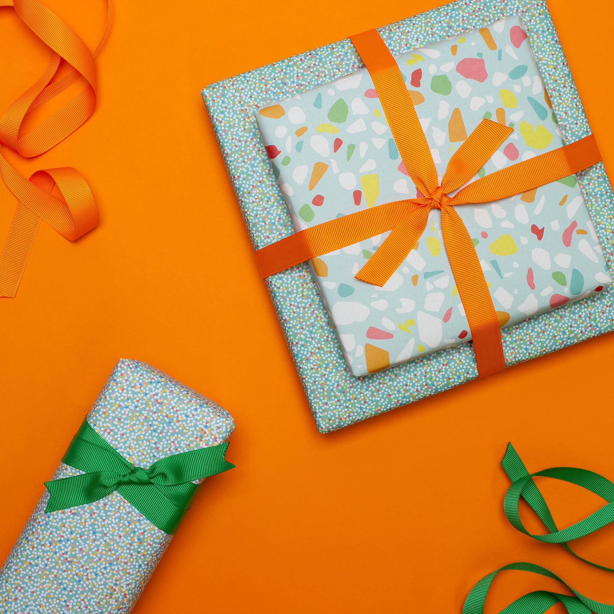 My Pretty Circus - Wholesale Ribbon - Gift Wrapping - Orange mango gift ribbon, ribbon easy to tie8