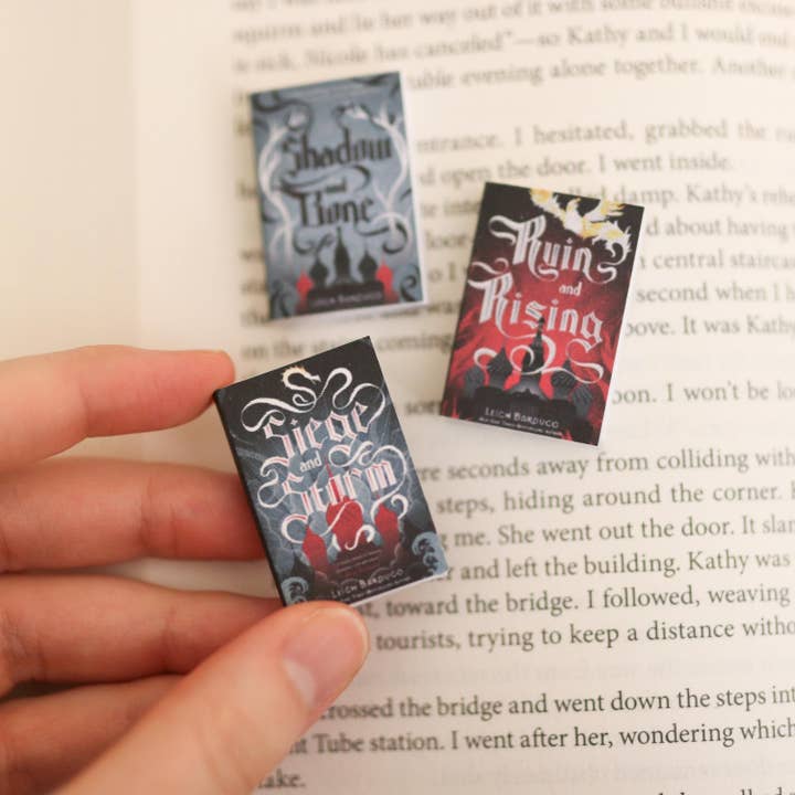 The Sticker Shop - Wholesale Decorative Figurine - Handmade Mini Shadow And Bone Trilogy By Leigh Bardugo