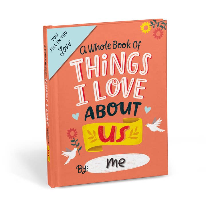 Em & Friends About Us Fill in the Love® Book for wholesale by Em & Friends UK