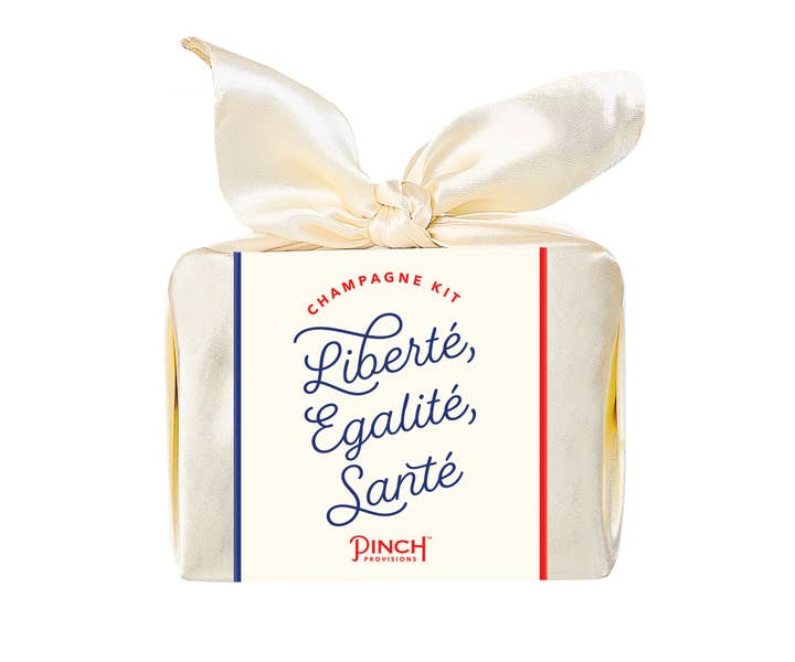 Pinch Provisions - Wholesale DIY Drink Kit - Champagne Kit | Liberté, Egalité, Santé