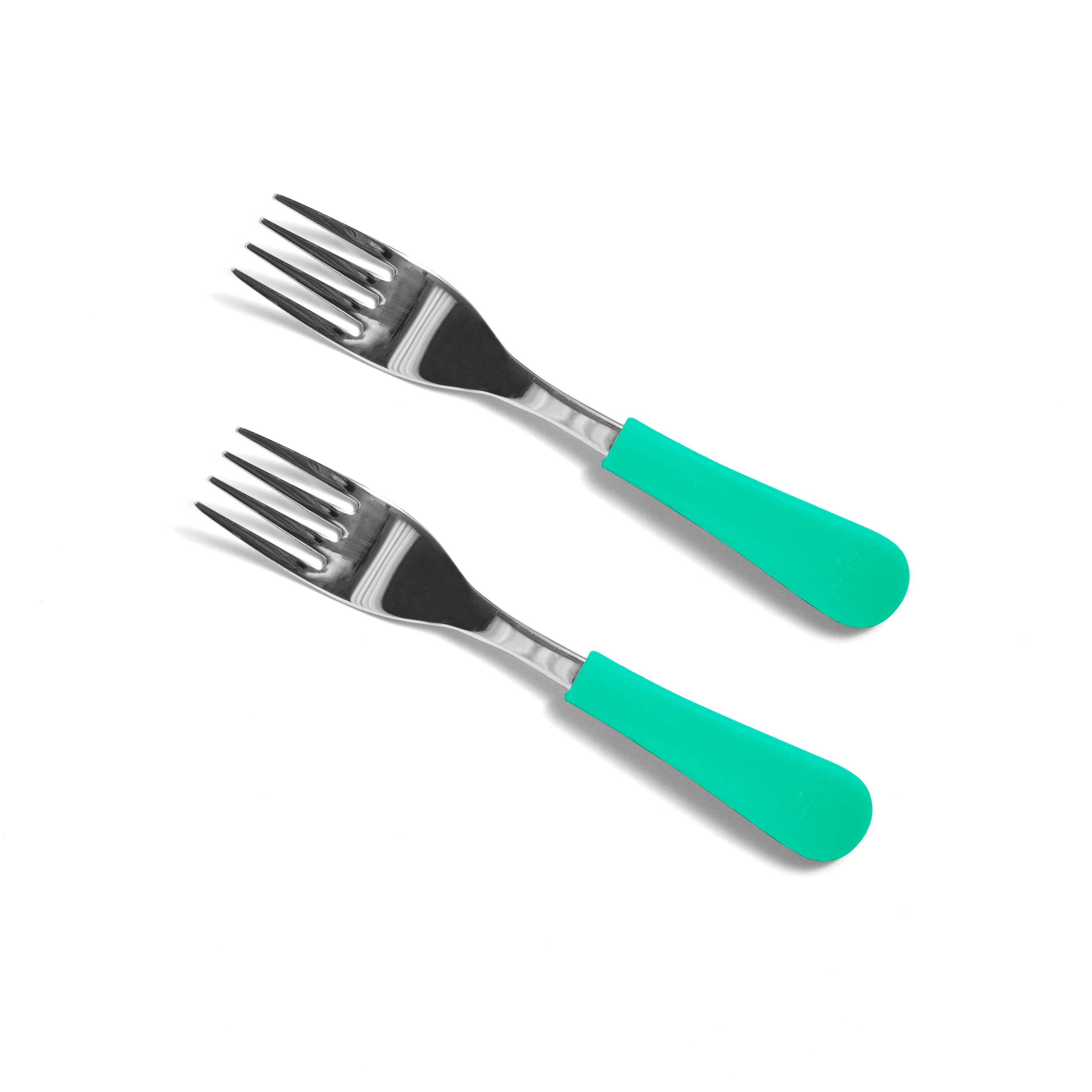 Avanchy - Wholesale Flatware Set - Kids & Baby - Avanchy Stainless Steel Baby Forks, 2 Pack0