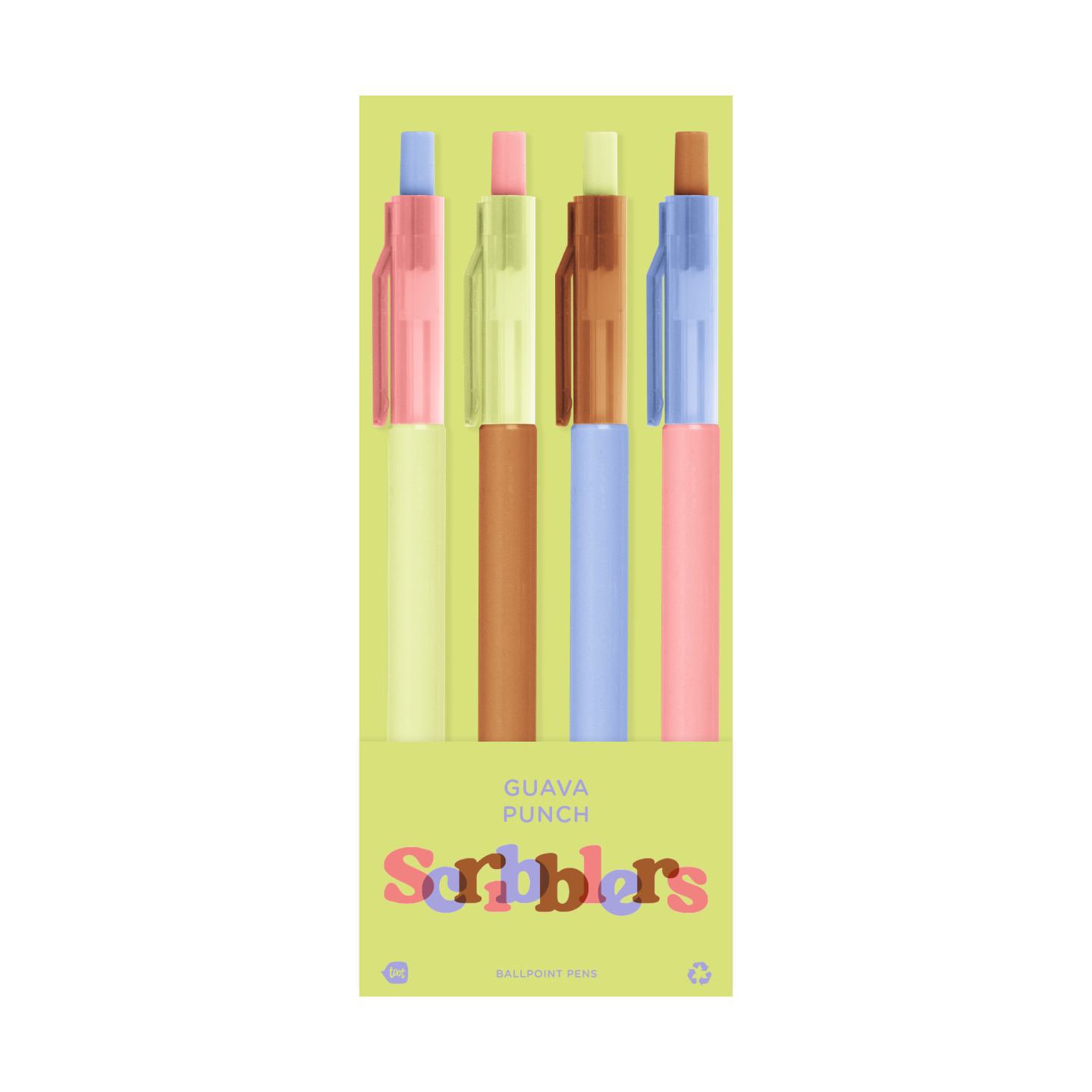 Talking Out of Turn - Wholesale Marker - Scribbler 4 Packs4