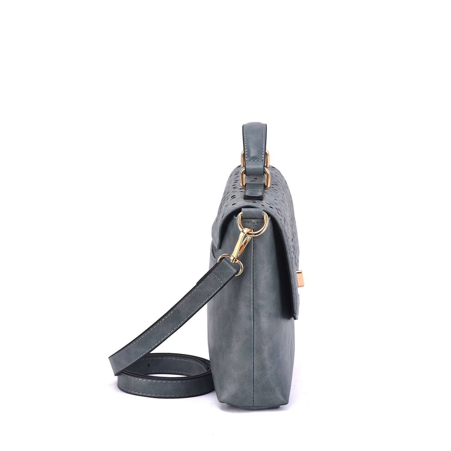 Mellow World - Wholesale Crossbody Bag - Women's - Quinn Perforated Crossbody9