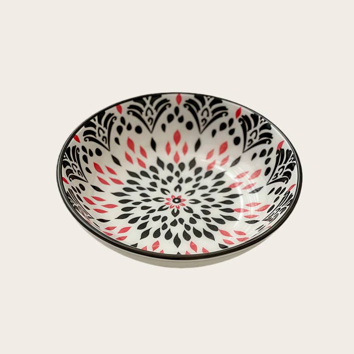 Otterware - Vente Bols à condiments/sauces - Plat à sauce en céramique peint à la main bohème