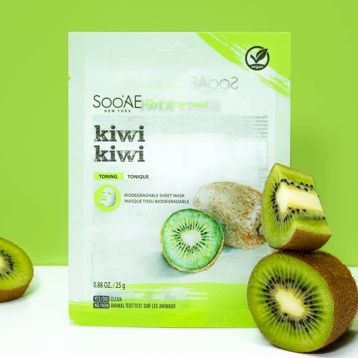Food Story Mask - Kiwi for wholesale by Soo'Ae