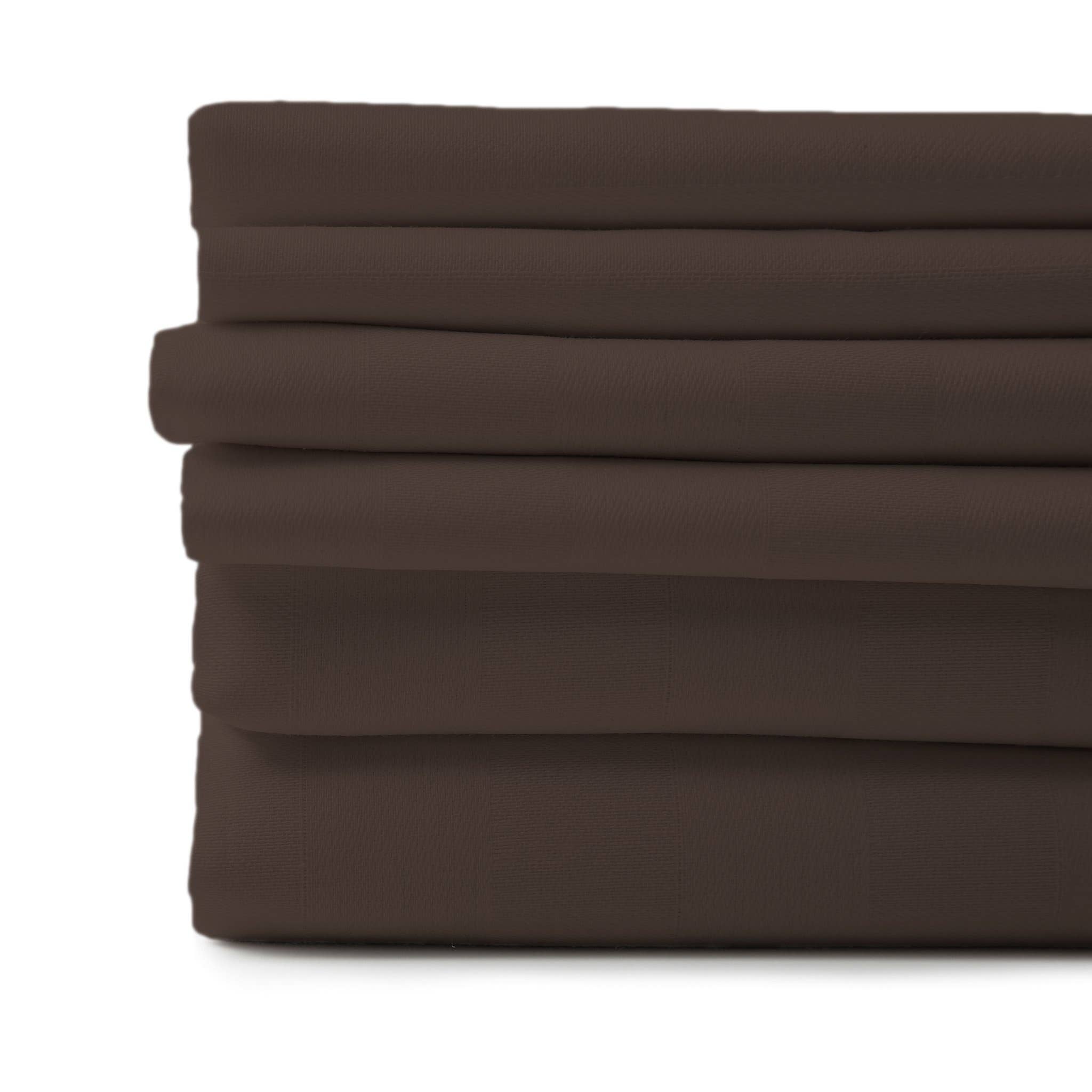 Cypress Linen / Bluff City Bedding - Vente Parures de lit - Ensemble de draps de lit 6 pièces en bambou, 4 taies d'oreiller, draps de poche profonds24
