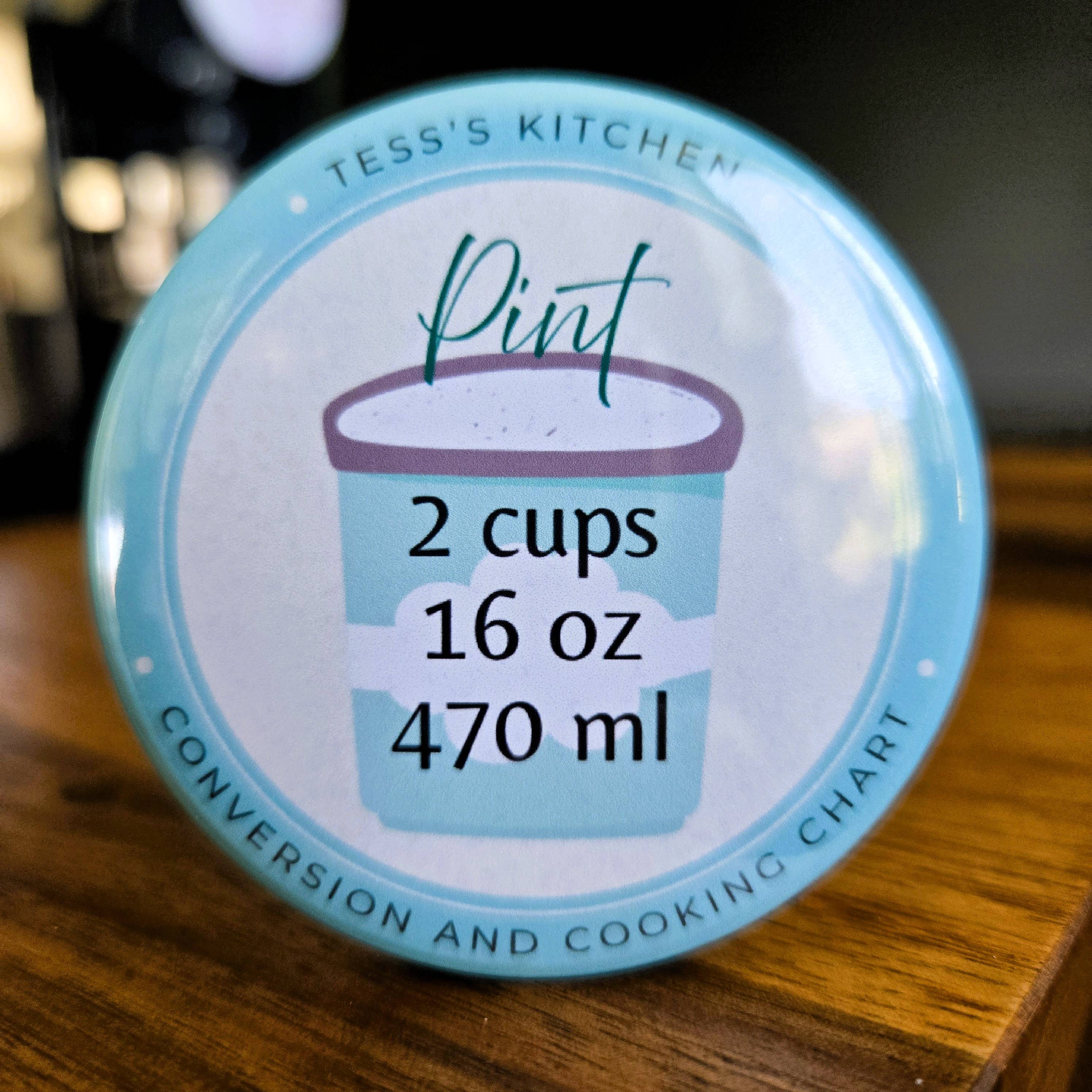 All Things Cherrie - Wholesale Magnet - Personalized Kitchen Conversion Chart Magnets7