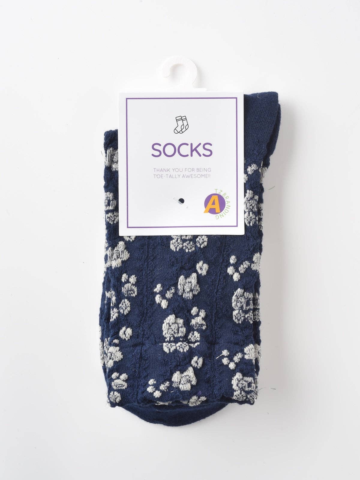 Funkyrel® Atzbranding Limited – wholesale Strumpor - Dam – Rufia - Vintage blommiga strumpor i hovstil, mid-vad längd3