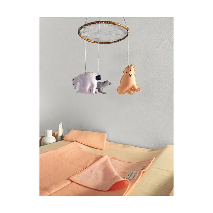 Manostiles Danish Design – wholesale Babymobil – Barns oroligheter - Isbjörnar Naken1