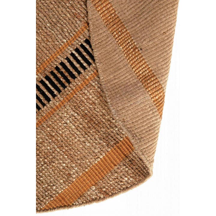 Maison Vivaraise & La Cerise sur le Gâteau - Wholesale Rug Pad - Eden Ocre Rug 160cm Diameter3