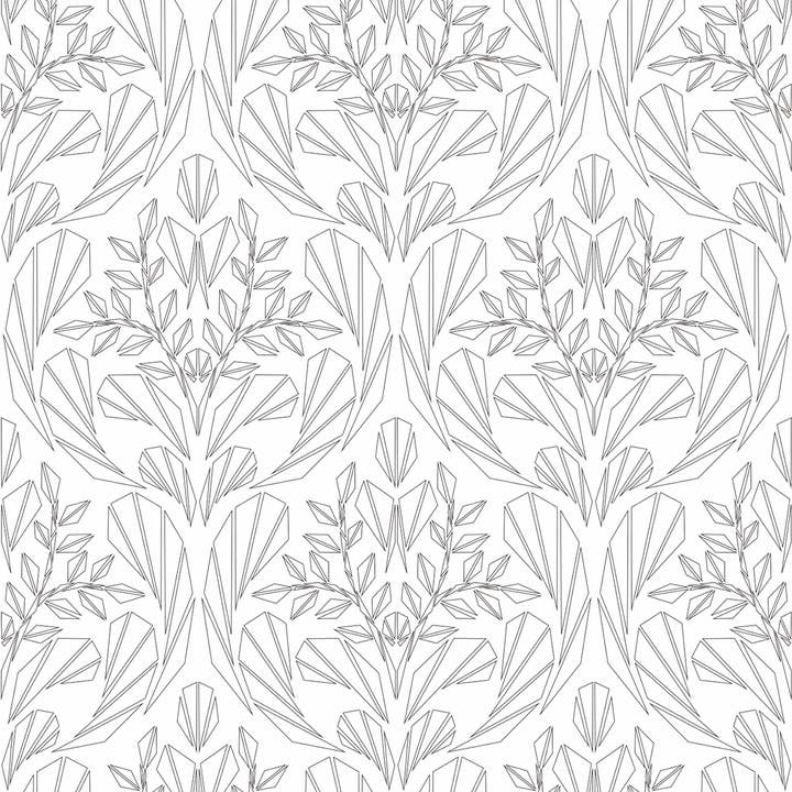 Cora - Sfondi Karma per la vendita all'ingrosso da parte di Detroit Wallpaper Co.