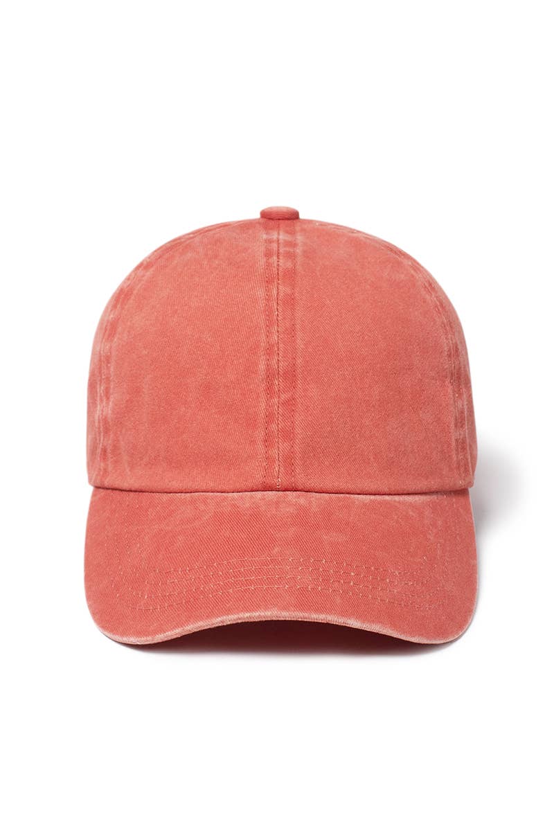 David And Young - Wholesale Baseball Cap - Unisex - GWCAP18670 - Stone Washed Twill 6 Panel Baseball Cap23