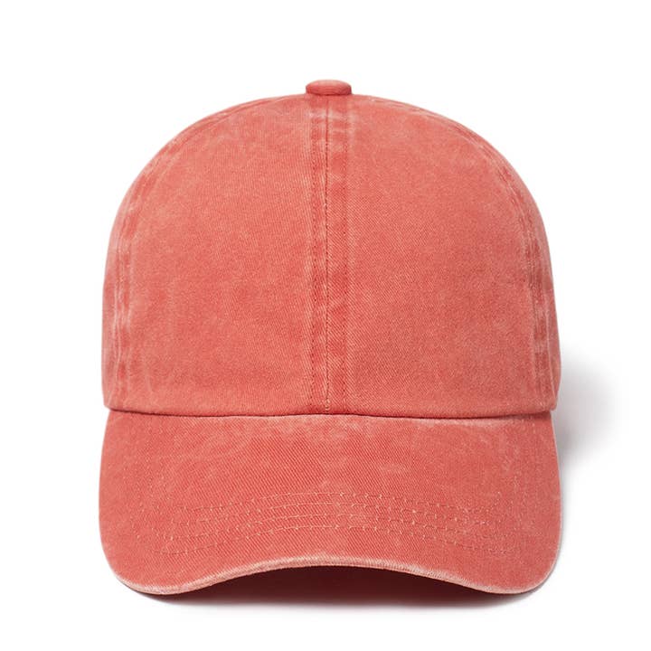 David And Young - Wholesale Baseball Cap - Unisex - GWCAP18670 - Stone Washed Twill 6 Panel Baseball Cap23