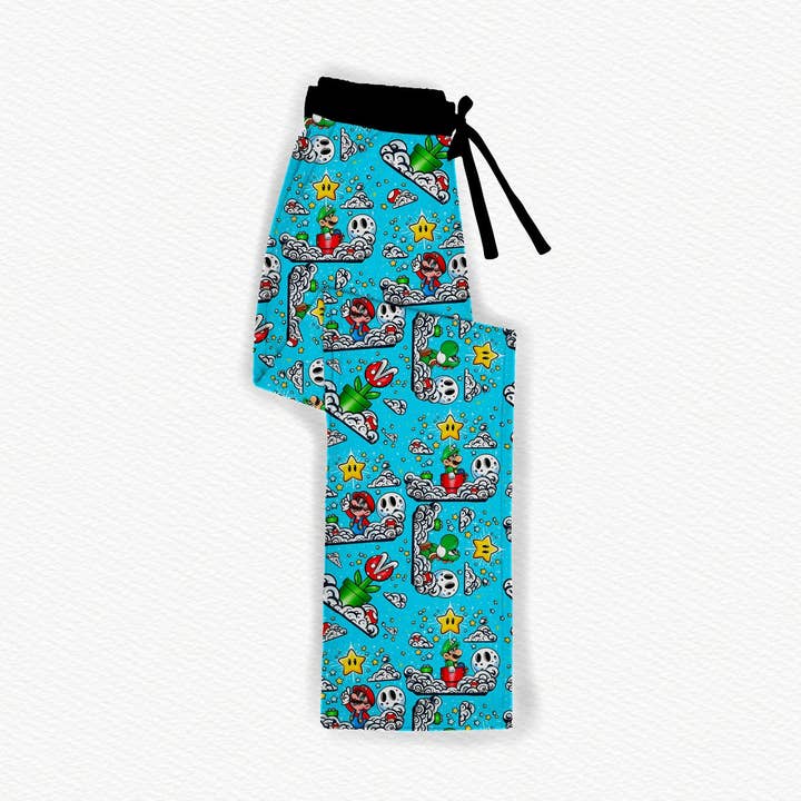 It's-A-Me! Bamboo Adult Straight Leg Style Pants for wholesale by Secret Stock Reserve