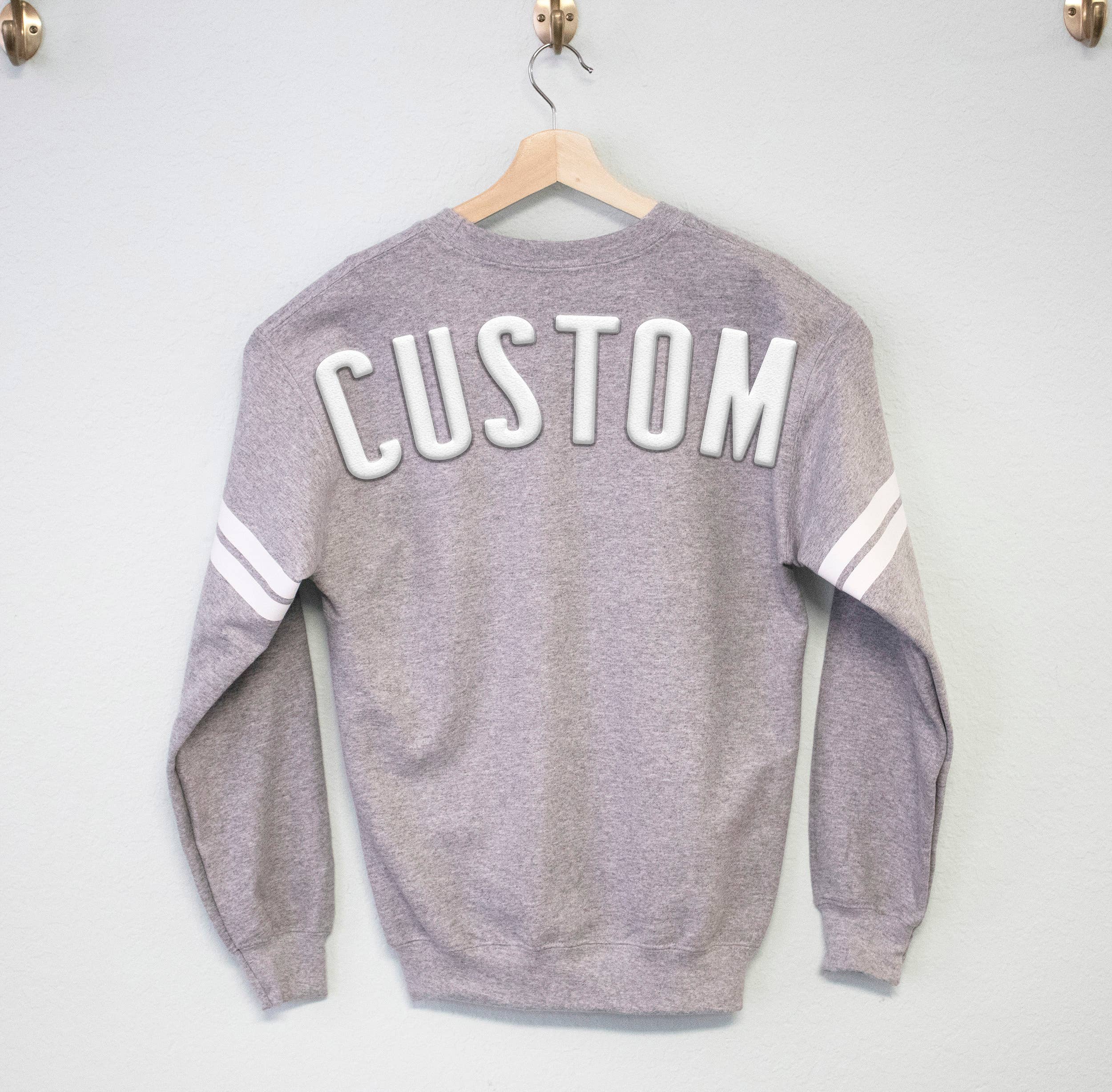 Nobullwoman Apparel - Wholesale Graphic Sweatshirt - Women's - UNISEX CUSTOM Small Business Embossed Puff Print Sweatshirt4