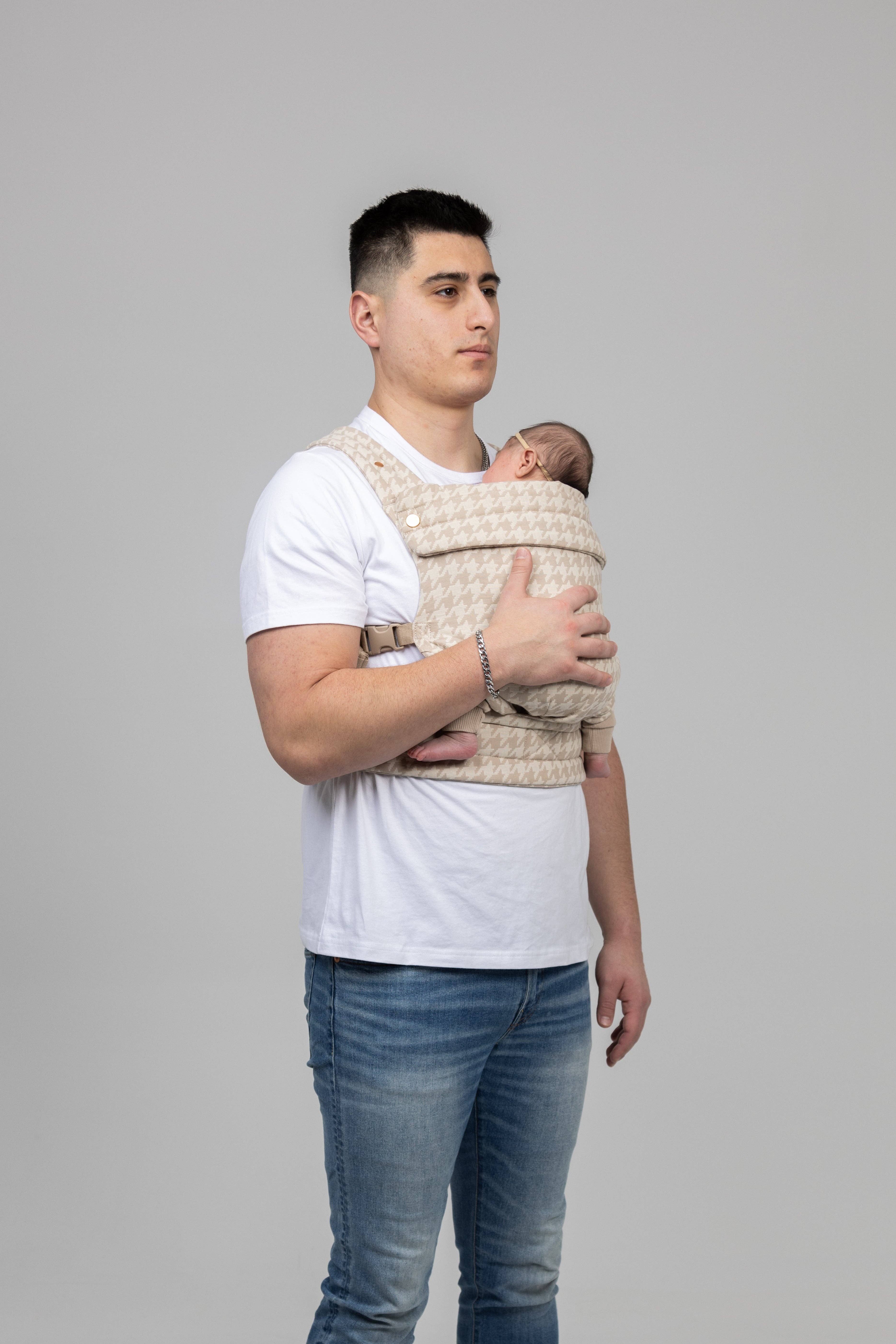 Mabē Baby Carriers - Wholesale Baby Carrier - The Monarch Carrier - Houndstooth3