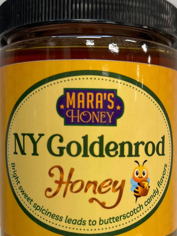 NY Goldenrod Honey for wholesale by Mara's Homemade