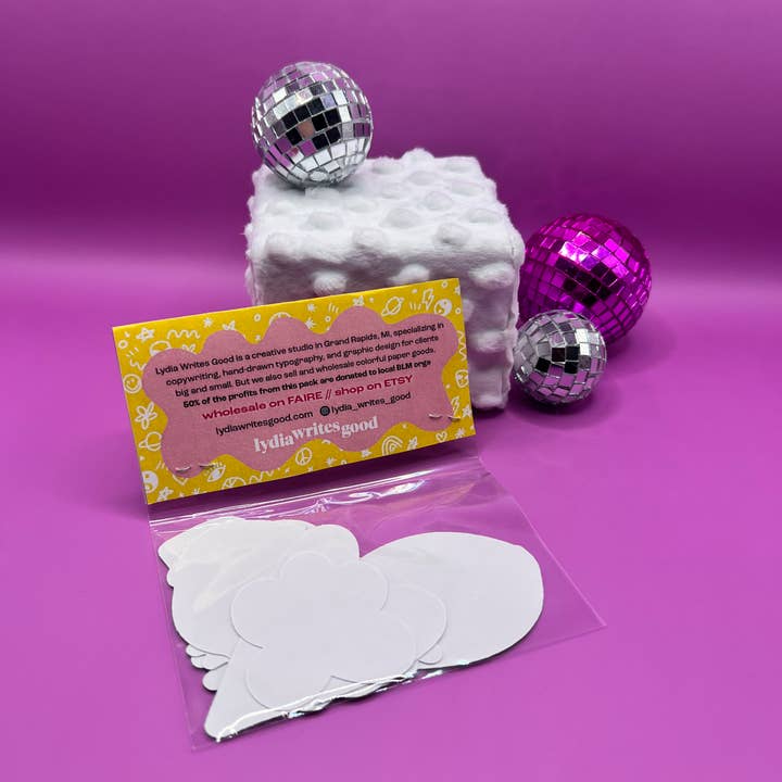 Lydia Writes Good - Wholesale Sticker - Eye-C-U Sticker Pack - Witchy Vibes - 7 vinyl stickers 2