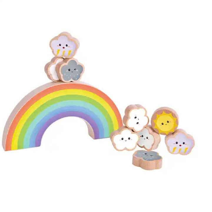 Rainbow Balancing Toy for wholesale by 123 Baby Box